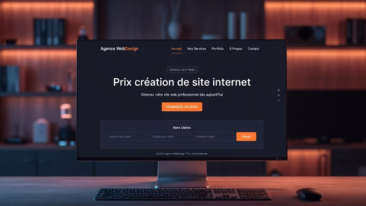 Prix site vitrine Île-de-France 2026 : le guide complet